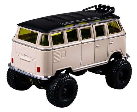 Maisto Diecast Model Car 4x4 Rebels VW Volkswagen Kombi Samba Bus 1/43 scale