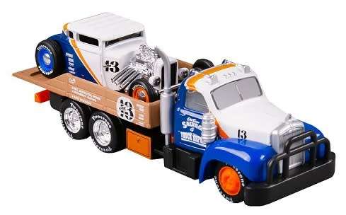 Maisto Elite Transport Mack B 61 B61 Flatbed Recovery Truck + Ford Model A 1929 No 13 1/64 scale new
