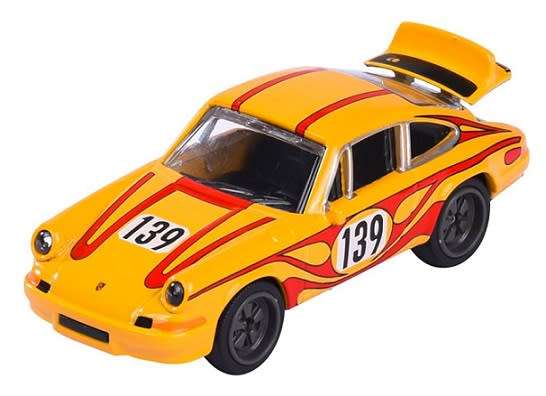 Majorette Diecast Model Car Porsche Series Porsche 911 Carrera RS 2.7 No 139 + Collector Tin 1/64