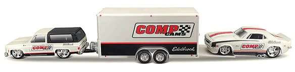 Maisto Model Car Design Series Team Hauler Chevy Chevrolet K 5 K5 1979 + Chevy Camaro Z 28 Z28 1968