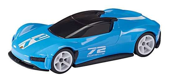 Majorette Diecast Model Car Porsche Series Porsche Vision Gran Turismo No 72 + Collector Tin 1/64 sc