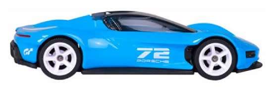 Majorette Diecast Model Car Porsche Series Porsche Vision Gran Turismo No 72 + Collector Tin 1/64 sc