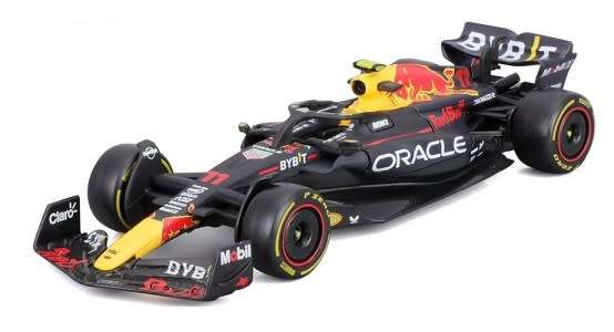 Burago Model Car 38082 Formula 1 F1  Red Bull RB19 No 11 Perez 2023 GP 1/43 scale
