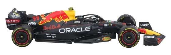 Burago Model Car 38082 Formula 1 F1  Red Bull RB19 No 11 Perez 2023 GP 1/43 scale