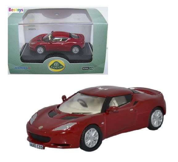 Oxford Diecast Model Car LEV001 Lotus Evora OO 1/76 railway scale