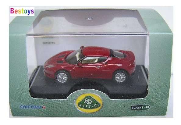 Oxford Diecast Model Car LEV001 Lotus Evora OO 1/76 railway scale