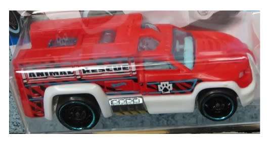 Hotwheels Hot Wheels Diecast Model Car 2023 192/250 Rescue Duty "Animal Rescue" Rescue