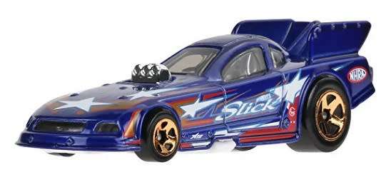 Hotwheels Hot Wheels Diecast Model Car 2023 140/250 Ford Mustang NHRA Funny Car Drag Strip 1/64 scal