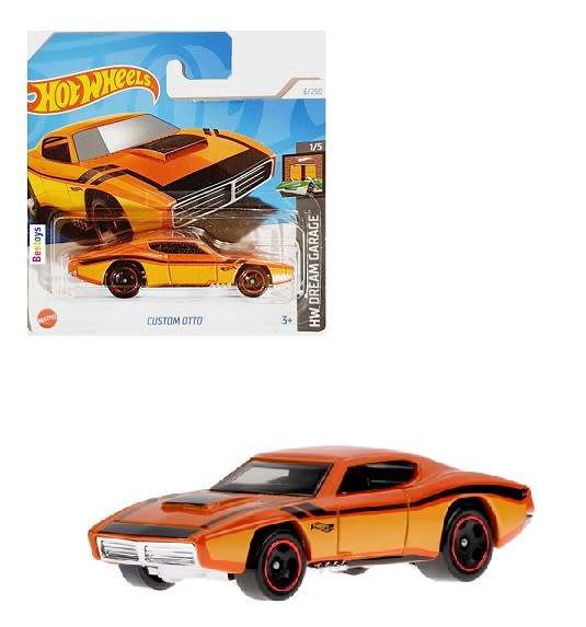 Hotwheels Hot Wheels Diecast Model Car 2024 6/250 Custom Otto Dream garage 1/64 scale