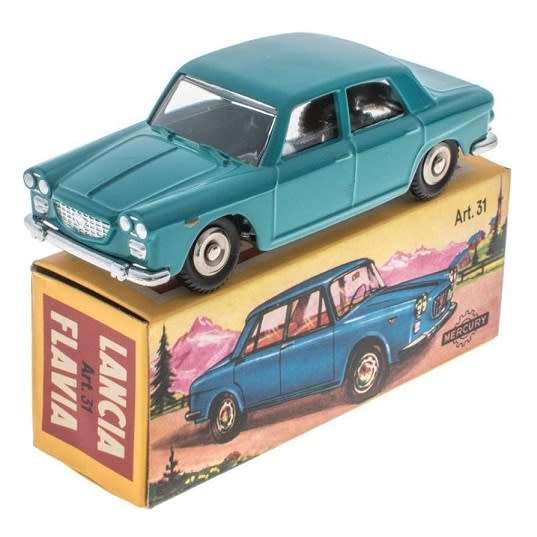 Hachette Mercury Diecast Model Car Collection Lancia Flavia 1/43 scale