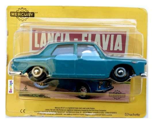 Hachette Mercury Diecast Model Car Collection Lancia Flavia 1/43 scale
