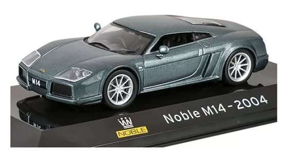 Supercars Diecast Model Car Collection Noble M 14 M14 2004 1/43 scale