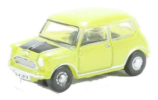Oxford Diecast Model Car NMN005 Mini Cooper Mr Bean Movie TV Film 1/144 N railway scale