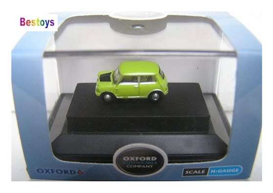 Oxford Diecast Model Car NMN005 Mini Cooper Mr Bean Movie TV Film 1/144 N railway scale