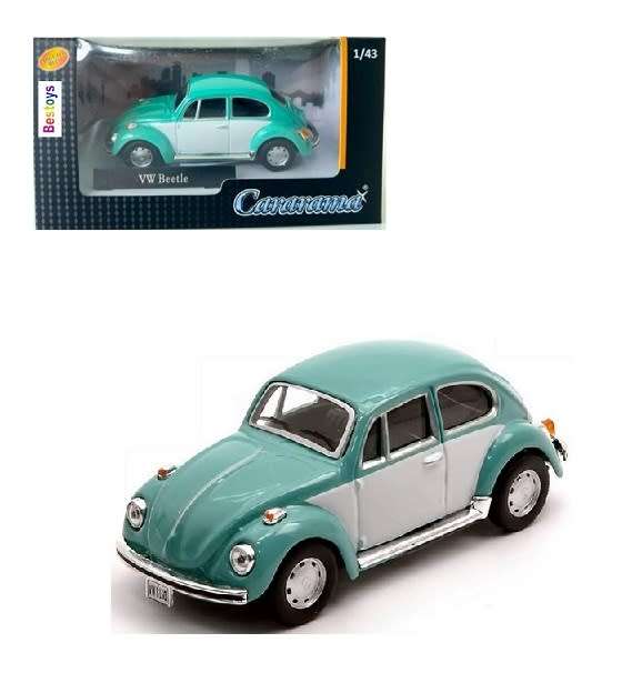 Cararama Hongwell Diecast Model Car  Volkswagen Beetle 1/43 scale