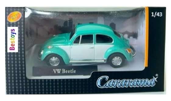 Cararama Hongwell Diecast Model Car  Volkswagen Beetle 1/43 scale