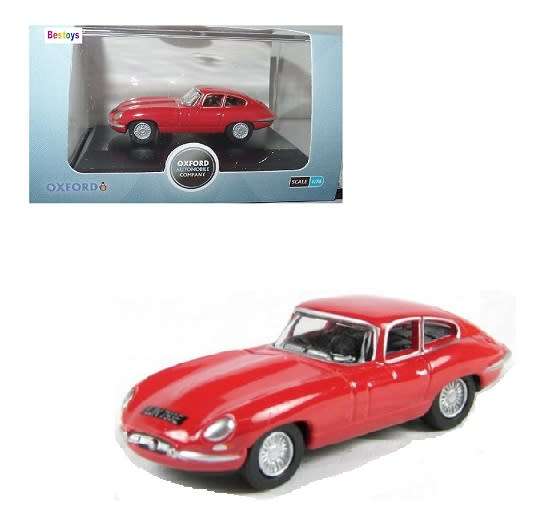 Oxford Diecast Model Car ETYP002 Jaguar E Type 1/76 OO Railway scale
