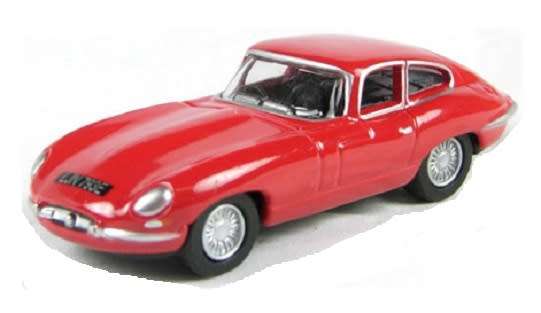 Oxford Diecast Model Car ETYP002 Jaguar E Type 1/76 OO Railway scale