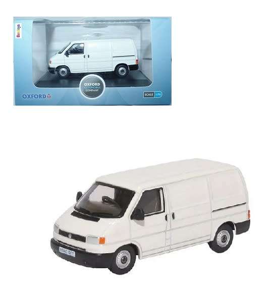 Oxford Diecast Model Car T4002 VW Volkswagen Kombi T 4 T4 Panelvan Transporter 1/76 OO Railway scale