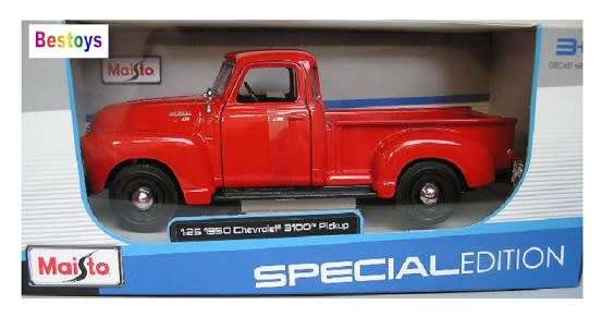 Maisto Diecast Model Car 31952 Chevy Chevrolet C 3100 C3100 Pickup 1950 1/25 scale