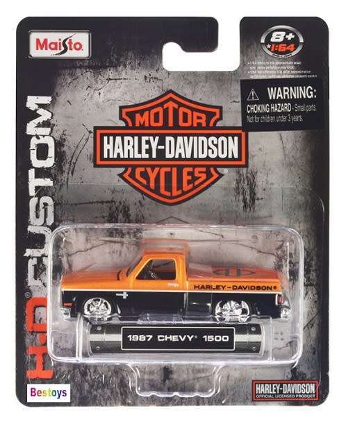Maisto Harley Davidson Series Chevy Chevrolet 1500 Pickup 1987 1/64 scale