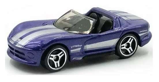 Hotwheels Hot Wheels Diecast Model Car 2023 131/250 Dodge Viper RT 10 RT10 Roadsters 1/64 scale