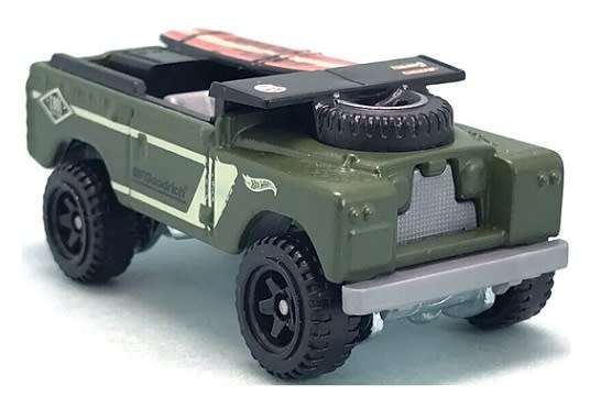 Hotwheels Hot Wheels Diecast Model Car 2023 242/250 Land Rover Series 2 + Surfboard Baja Blazers