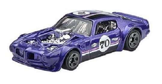 Hotwheels Hot Wheels Diecast Model Car 2023 18/250  Pontiac Firebird 1970 No 70 Modified 1/64 scale