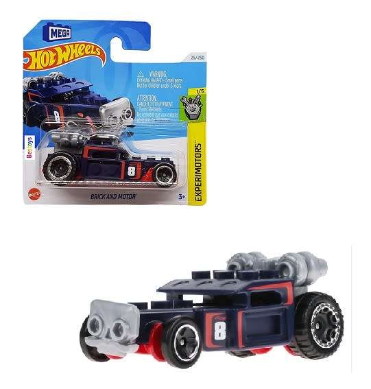 Hotwheels Hot Wheels Diecast Model Car 2024 25/250 Brick & Motor Experimotors