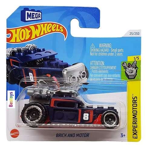 Hotwheels Hot Wheels Diecast Model Car 2024 25/250 Brick & Motor Experimotors