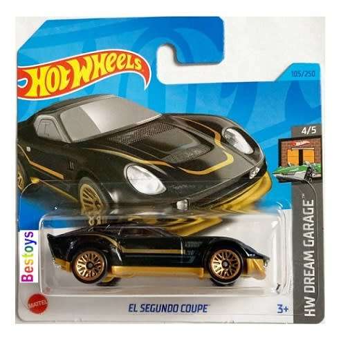 Hotwheels Hot Wheels Diecast Model Car 2023 105/250 El Segundo Coupe Dream Garage 1/64 scale