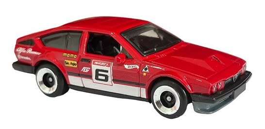Hot Wheels 2023 185/250 Alfa Romeo GTV 6 GTV6 3.0 Retro Racers
