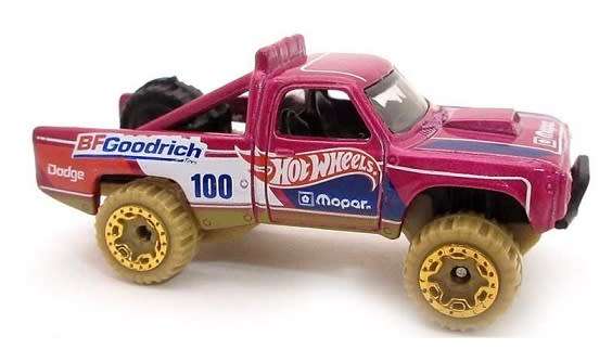 Hotwheels Hot Wheels Diecast Model Car 2023 181/250 Dodge D 100 D100 Pickup 1987 No 100 Baja Blazers