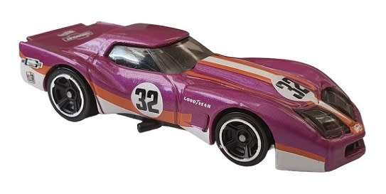 Hotwheels Hot Wheels Diecast Model Car 2024 11/250 Chevy Chevrolet Corvette Greenwood 1976 No 32 Mod