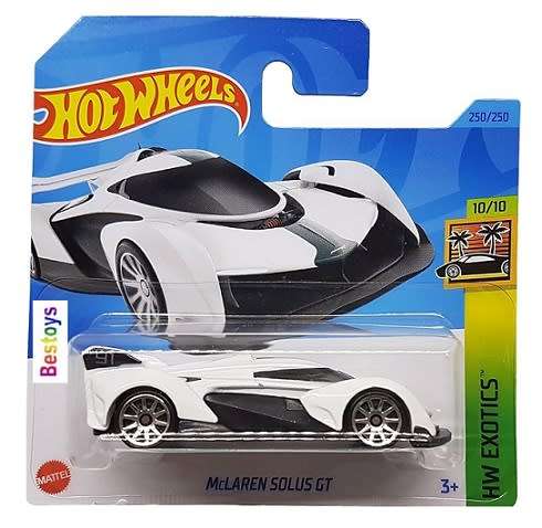 Hotwheels Hot Wheels Car 2023 250/250 McLaren Solus GT Exotics  1/64 scale