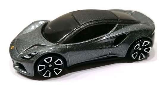 Hotwheels Hot Wheels Diecast Model Car 2023 121/250 Lotus Emira Factory 1/64 scale