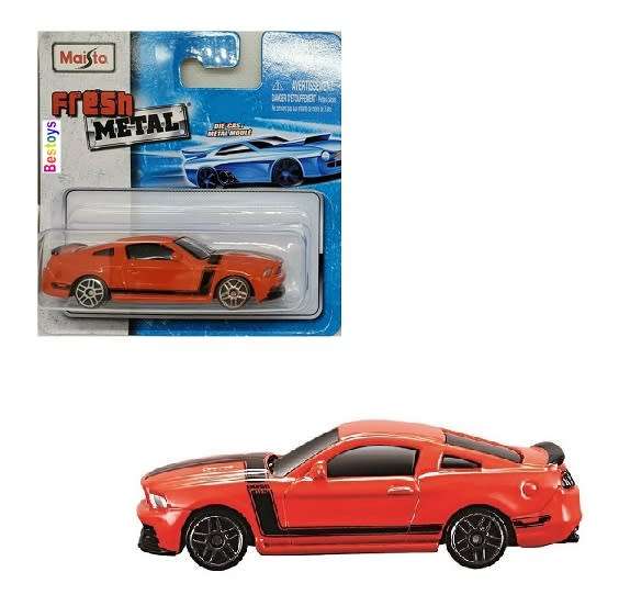 Maisto Diecast Model Car Ford Mustang Boss 302 1/64 scale
