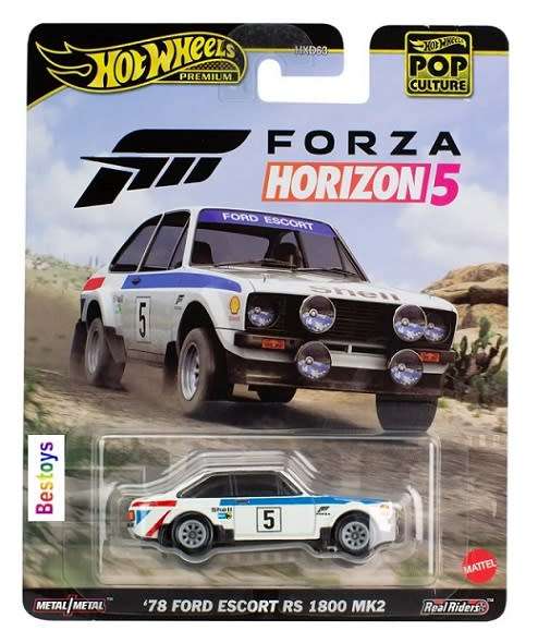 Hot Wheels Pop Culture Set Barbie Kombi Datsun Ford Escort BTTF Thundercats