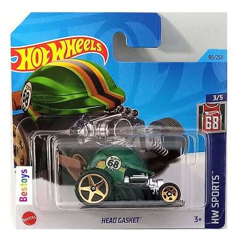 Hotwheels Hot Wheels Diecast Model Car 2023 90/250 Head Gasket No 68 Sports