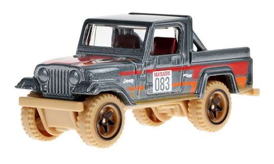Hotwheels Hot Wheels Diecast Model Car 2023 233/250 Jeep Scrambler No 83 Baja Blazers 1/64 scale