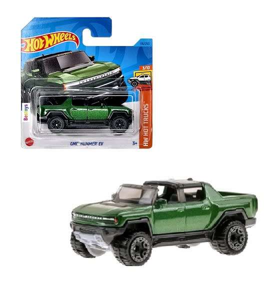 Hotwheels Hot Wheels Diecast Model Car 2023 116/250 GMC Hummer EV Hot Trucks 1/64 scale