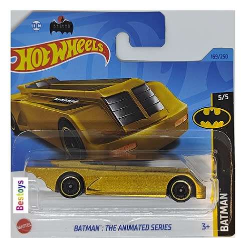 Hotwheels Hot Wheels Diecast Model Car 2023 169/250 Batmobile Batman Animated Series
