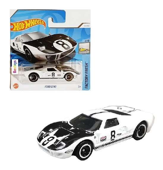 Hot Wheels Hotwheels 2024 12/250 Ford GT 40 GT40 No 8 1/64 scale