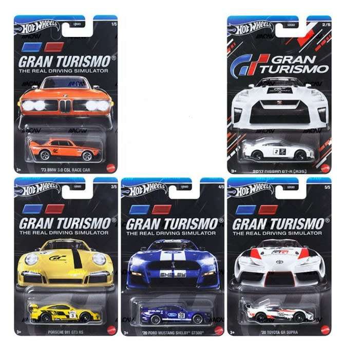 Hotwheels Hot Wheels Diecast Model Car Gran Turismo Ford Mustang Shelby GT 500 GT500 2020 No 20 1/64