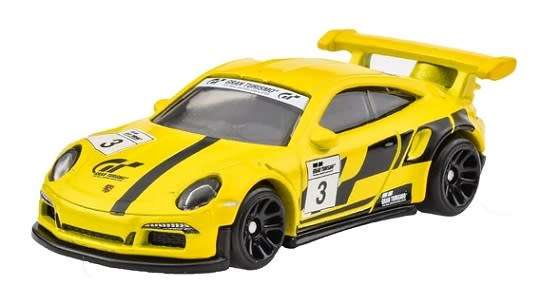 Hotwheels Hot Wheels Diecast Model Car Gran Turismo Porsche 911 GT 3 GT3 RS No 3 1/64 scale