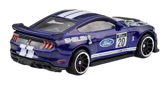 Hotwheels Hot Wheels Diecast Model Car Gran Turismo Ford Mustang Shelby GT 500 GT500 2020 No 20 1/64