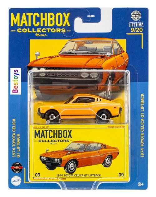 Matchbox 2024 Collectors Toyota Celica GT Liftback 1974