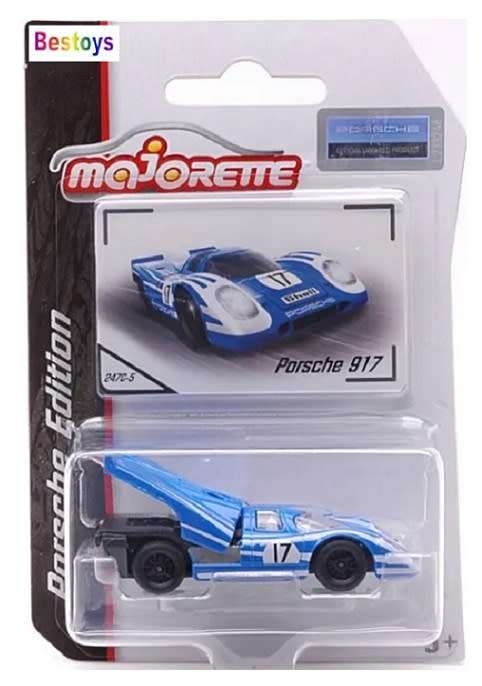 Majorette Diecast Model Car Porsche Series Porsche 917 No 17 1/64 scale