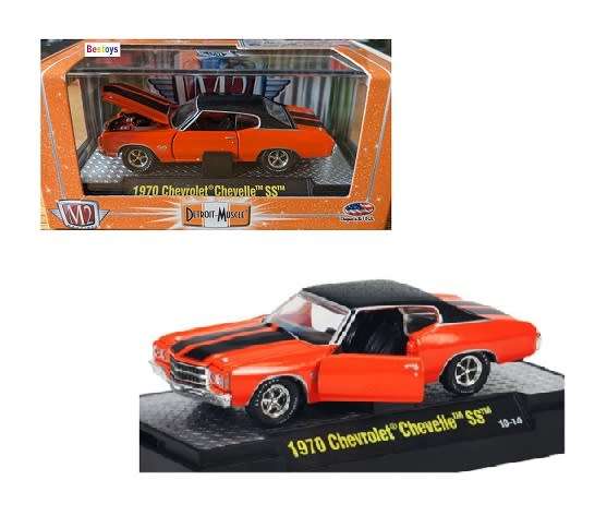 Castline M2 Diecast Model Car Detroit Muscle Chevy Chevrolet Chevelle SS 1970 1/64 scale