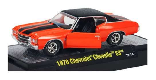 Castline M2 Diecast Model Car Detroit Muscle Chevy Chevrolet Chevelle SS 1970 1/64 scale